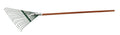 18" Rake Wood Handle steel spring tine